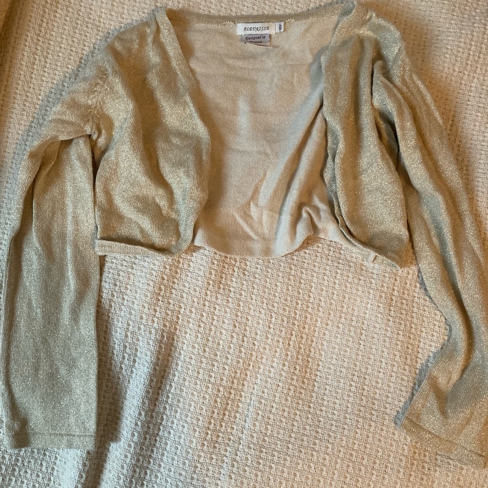 Gold Sparkly Sweater